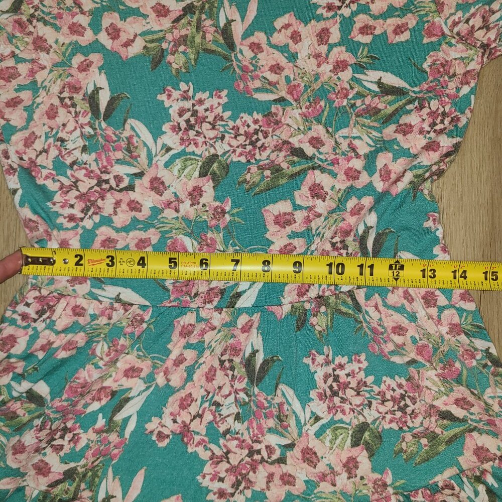 BEBOP Green Short Sleeve Above The Knee Dress - Picture 11 of 13